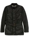 Belstaff Trialmaster Motorcycle Jacket In Green