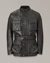 Belstaff Trialmaster Motorcycle Jacket In Black