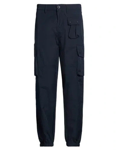Belstaff Trialmaster Professional Man Pants Navy Size 36 Cotton, Polyamide In Blue