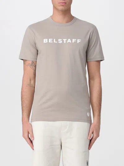 Belstaff T-shirt  Men Color Sand In Gray