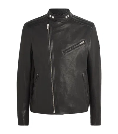 Belstaff Tumbled Lambskin Oulton Jacket
