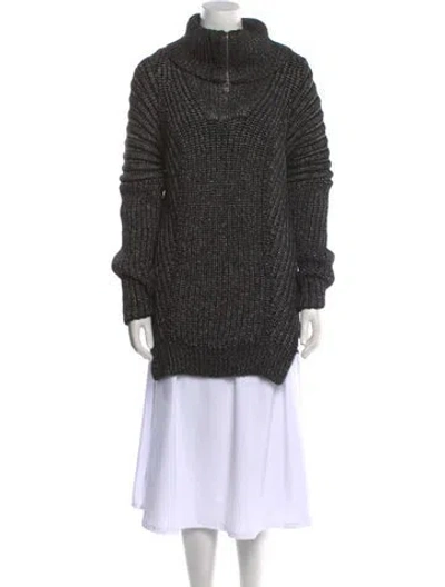 Pre-owned Belstaff Turtleneck Sweater In Black