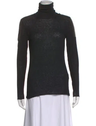 Pre-owned Belstaff Turtleneck Sweater In Black