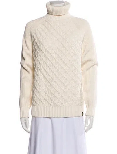 Pre-owned Belstaff Turtleneck Sweater In Neutral