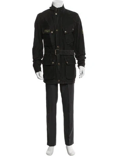 Pre-owned Belstaff Utility Jacket In Black