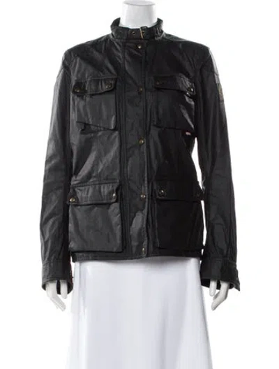 Pre-owned Belstaff Utility Jacket In Blue