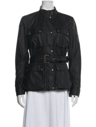Pre-owned Belstaff Utility Jacket In Blue