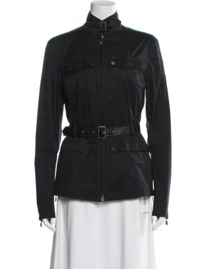 Pre-owned Belstaff Utility Jacket In Blue