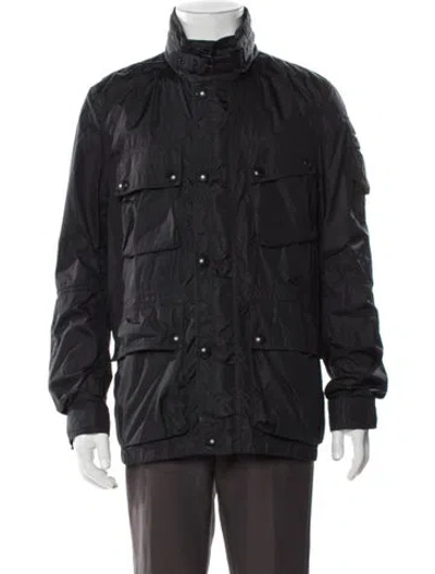 Pre-owned Belstaff Utility Jacket In Blue