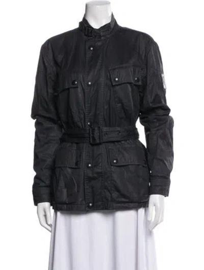 Pre-owned Belstaff Utility Jacket In Blue