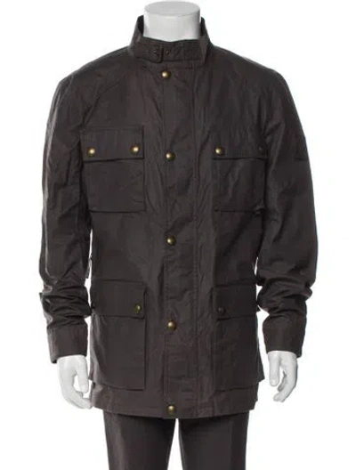 Pre-owned Belstaff Utility Jacket In Brown