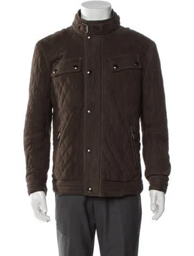 Pre-owned Belstaff Utility Jacket In Brown