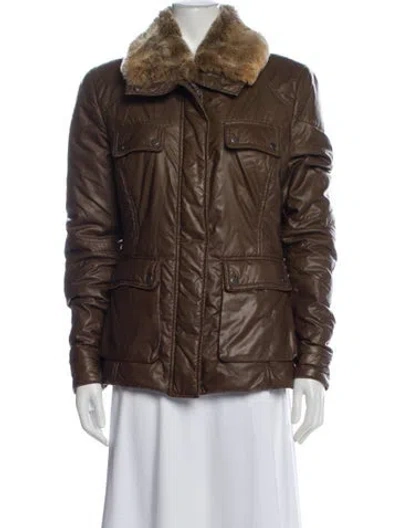 Pre-owned Belstaff Utility Jacket In Brown
