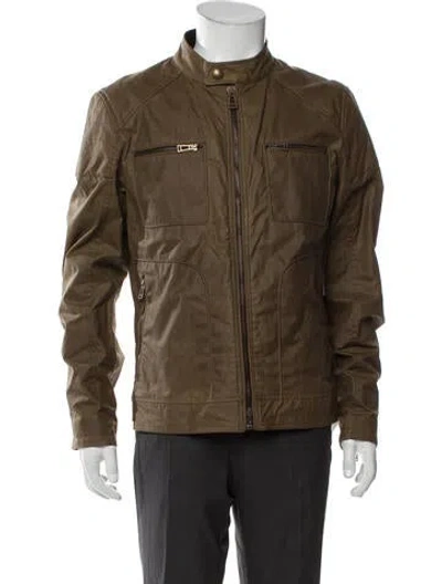 Pre-owned Belstaff Utility Jacket In Green