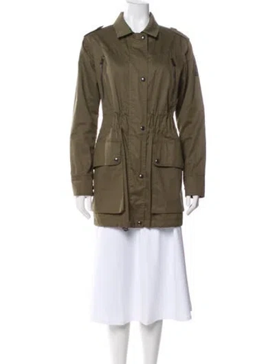 Pre-owned Belstaff Utility Jacket In Green