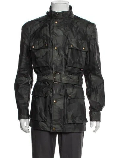 Pre-owned Belstaff Utility Jacket In Green