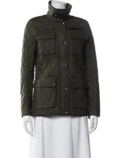 Pre-owned Belstaff Utility Jacket In Green