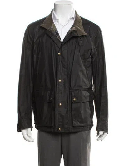 Pre-owned Belstaff Utility Jacket In Green