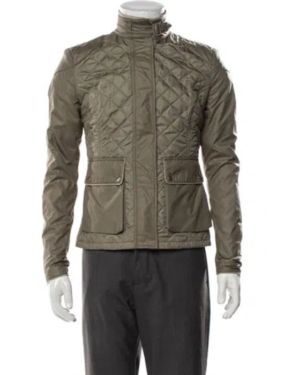 Pre-owned Belstaff Utility Jacket In Green