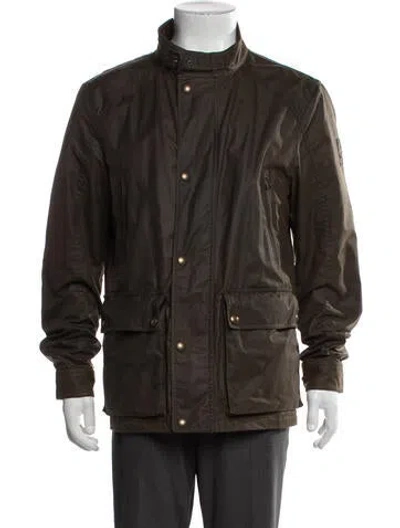Pre-owned Belstaff Utility Jacket In Green