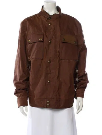 Pre-owned Belstaff Utility Jacket In White