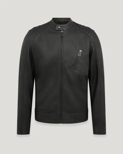 Belstaff V Racer Jacket In Dark Ink