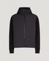 Belstaff Vert Full Zip Cardigan In Black