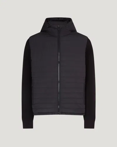 Belstaff Vert Full Zip Cardigan In Black