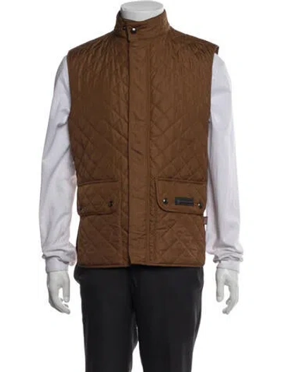 Pre-owned Belstaff Vest In Brown