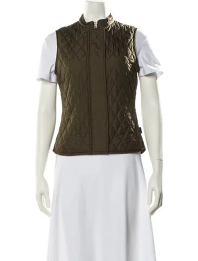 Pre-owned Belstaff Vest In Green