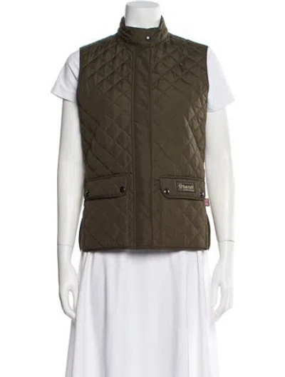 Pre-owned Belstaff Vest In Green