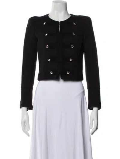 Pre-owned Belstaff Virgin Wool Jacket In Black