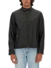 Belstaff Man Jacket Midnight Blue Size 42 Cotton