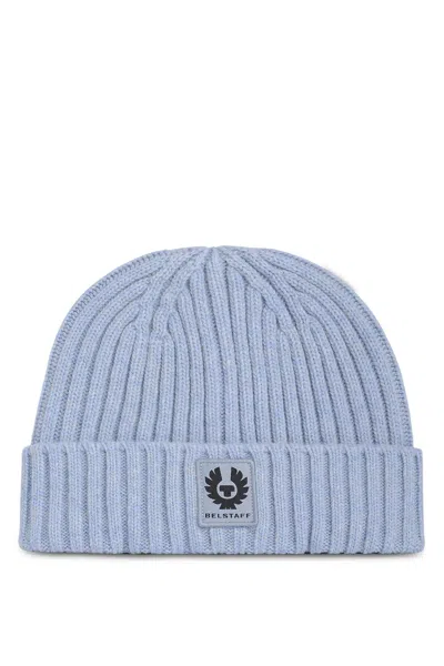 Belstaff Watch Beanie Hat In Blue