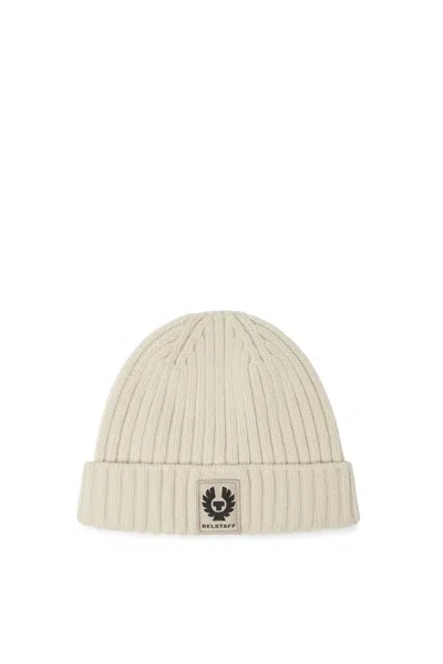 Belstaff Watch Beanie Hat In Neutral