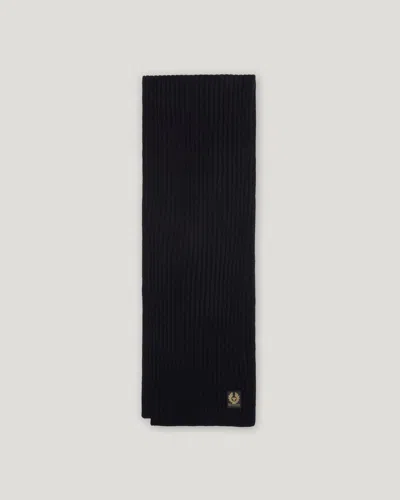 Belstaff Watch Scarf In Black