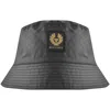 Belstaff Waxed Cotton Bucket Hat Black
