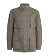 Belstaff Waxed Cotton Fieldmaster Jacket In Brown