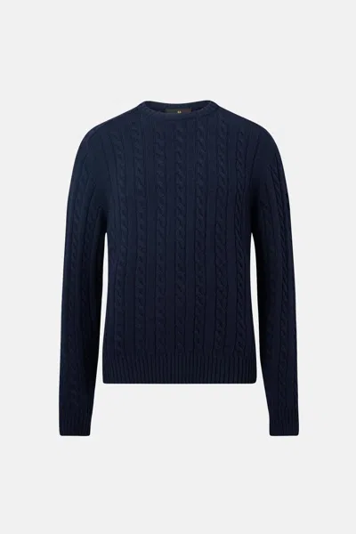 Belstaff Westport Crewneck Sweater In Blue