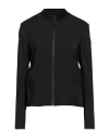 Belstaff Woman Jacket Black Size 12 Polyamide, Elastane, Viscose In Black