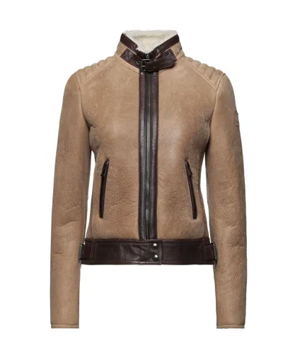 Belstaff Jackets In Beige