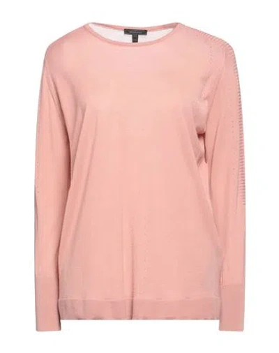 Belstaff Woman Sweater Sand Size Xs Merino Wool In Pink