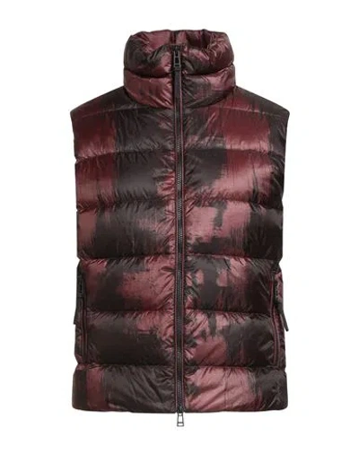 Belstaff Woman Vest Burgundy Size 14 Polyamide In Red