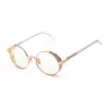 Belstaff Multicolor Acetate Sunglasses In Gold