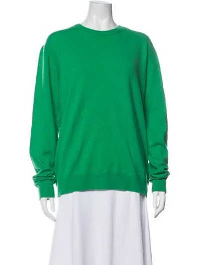Pre-owned Belstaff Wool Crew Neck Sweater W/ Tags In Green