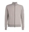 Belstaff Hybrid Zip-up Kelbrook Cardigan In Beige