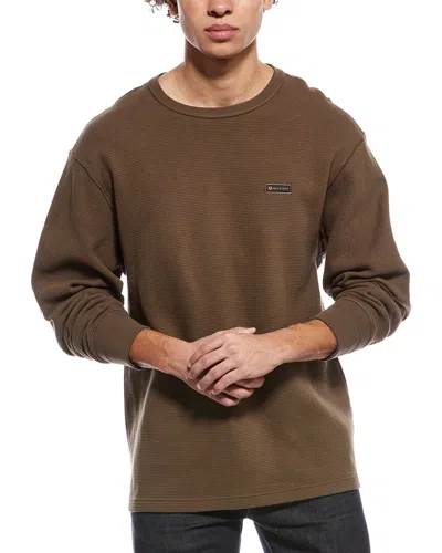 Belstaff Works Crewneck Sweatshirt In Brown