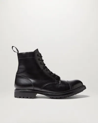 Belstaff X Grenson Service Boot No 1 In Black