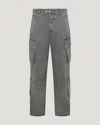 Belstaff X Represent Enduro-cargohose Garment Dye Cotton In Shadow