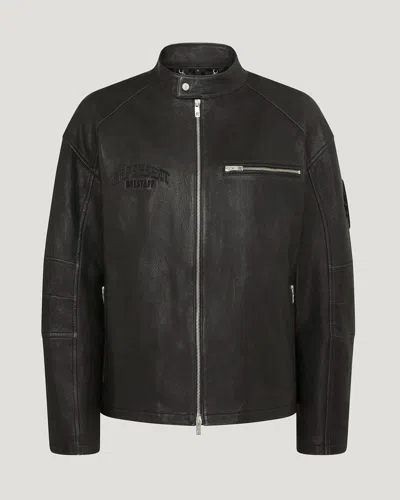 Belstaff X Represent Race Jacket In Black